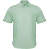 imageButton Down Short Sleeve Linen Shirts for Men Summer Casual Cotton Spread Collar Beach ShirtsMint Green