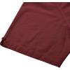 imageButton Down Short Sleeve Linen Shirts for Men Summer Casual Cotton Spread Collar Beach ShirtsRed Wine