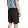 imageMens Drawstring Casual Shorts Elastic Waist Summer Beach Shorts with PocketsBlack