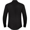 imageButton Down Linen Shirts for Men Casual Long Sleeve Regular Fit Cotton Beach Shirts with PocketBlack