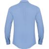 imageButton Down Linen Shirts for Men Casual Long Sleeve Regular Fit Cotton Beach Shirts with PocketBlue