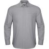 imageButton Down Linen Shirts for Men Casual Long Sleeve Regular Fit Cotton Beach Shirts with PocketGrey