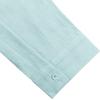 imageButton Down Linen Shirts for Men Casual Long Sleeve Regular Fit Cotton Beach Shirts with PocketMint Blue
