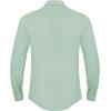 imageButton Down Linen Shirts for Men Casual Long Sleeve Regular Fit Cotton Beach Shirts with PocketMint Green