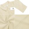 imageButton Down Linen Shirts for Men Casual Long Sleeve Regular Fit Cotton Beach Shirts with PocketZ Guayabera Beige