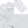 imageButton Down Linen Shirts for Men Casual Long Sleeve Regular Fit Cotton Beach Shirts with PocketZ Guayabera White