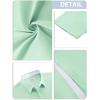 imageMens Button Down Dress Shirts Short Sleeve Casual Shirts Wrinkle Free Business Shirt Stain SheildLight Green
