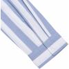 imageMens Casual Linen Cotton Button Down Short Sleeve Shirts Cuban Camp Guayabera Beach TopsBluewhite