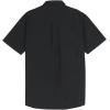 imageMens Casual Linen Cotton Button Down Short Sleeve Shirts Cuban Camp Guayabera Beach TopsCubanblack