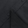 imageMens Casual Linen Cotton Button Down Short Sleeve Shirts Cuban Camp Guayabera Beach TopsCubanblack