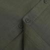 imageMens Casual Linen Cotton Button Down Short Sleeve Shirts Cuban Camp Guayabera Beach TopsCubanoliver Green