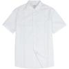 imageMens Casual Linen Cotton Button Down Short Sleeve Shirts Cuban Camp Guayabera Beach TopsCubanwhite