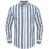 imageMens Casual Linen Cotton Button Down Short Sleeve Shirts Cuban Camp Guayabera Beach TopsGreygreen