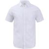 imageMens Casual Linen Cotton Button Down Short Sleeve Shirts Cuban Camp Guayabera Beach TopsIvory White