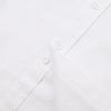 imageMens Casual Linen Cotton Button Down Short Sleeve Shirts Cuban Camp Guayabera Beach TopsShort Sleevewhite