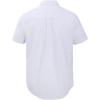 imageMens Casual Linen Cotton Button Down Short Sleeve Shirts Cuban Camp Guayabera Beach TopsStripewhite