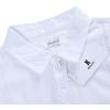 imageMens Casual Long Sleeve Cotton Linen Shirts Buttons Down Cuban Camp RollUp Sleeve Summer Beach ShirtsCuban White