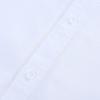 imageMens Casual Long Sleeve Cotton Linen Shirts Buttons Down Cuban Camp RollUp Sleeve Summer Beach ShirtsCuban White