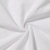 imageMens Casual Long Sleeve Cotton Linen Shirts Buttons Down Solid Plain RollUp Sleeve Summer Beach ShirtsWhite
