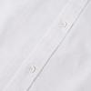 imageMens Casual Long Sleeve Cotton Linen Shirts Buttons Down Solid Plain RollUp Sleeve Summer Beach ShirtsWhite