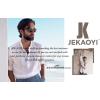 imageMens Cotton Linen Henley Shirts 34 Sleeve Beach Yoga Summer Solid T Shirt Tops