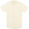 imageMens Linen Cuban Guayabera Button Down Shirts Short Sleeve Casual Summer Beach TopsBeige