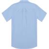 imageMens Linen Cuban Guayabera Button Down Shirts Short Sleeve Casual Summer Beach TopsBlue