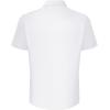 imageMens Linen Shirts Button Down Casual Shirts Short Sleeve Beach Summer Tops with PocketSnow White