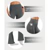 imageWomens Flare Yoga Pants with Pockets High Waist Casual Bell Bottom Bootcut LeggingsDark Grey