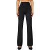 imageWomens High Waist Dress Work Pants Stretchy Straight Leg Casual Pants Business Office TrousersBlack